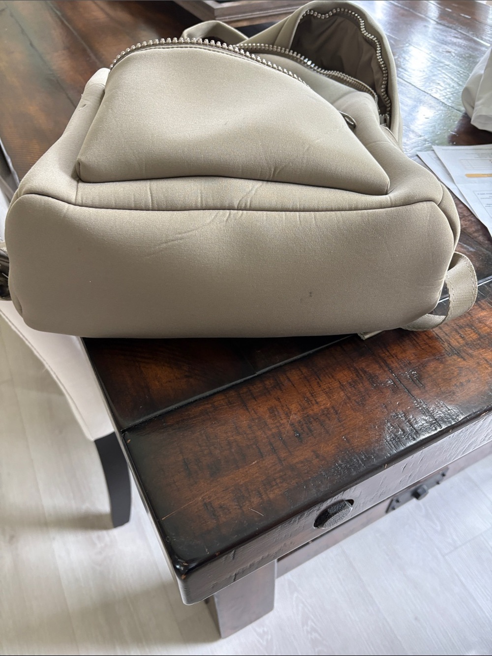 Dagne Dover Backpack in Taupe Neutral - Picture 14 of 14